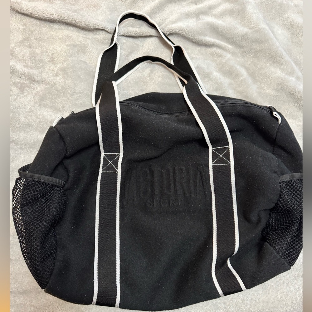 Victoria Sport Black Travel Duffel Bag